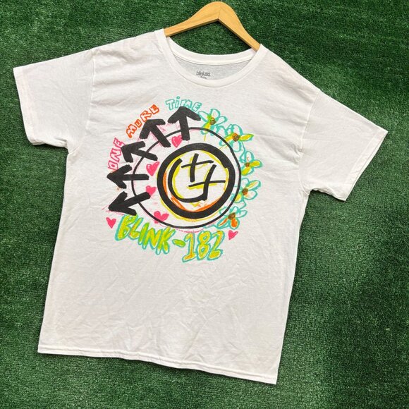 Blink-182 One More Time Scribble T-Shirt Size Large - Picture 3 of 4
